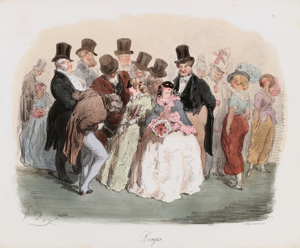 La ménagerie parisienne Premier tirage Pl12 1854