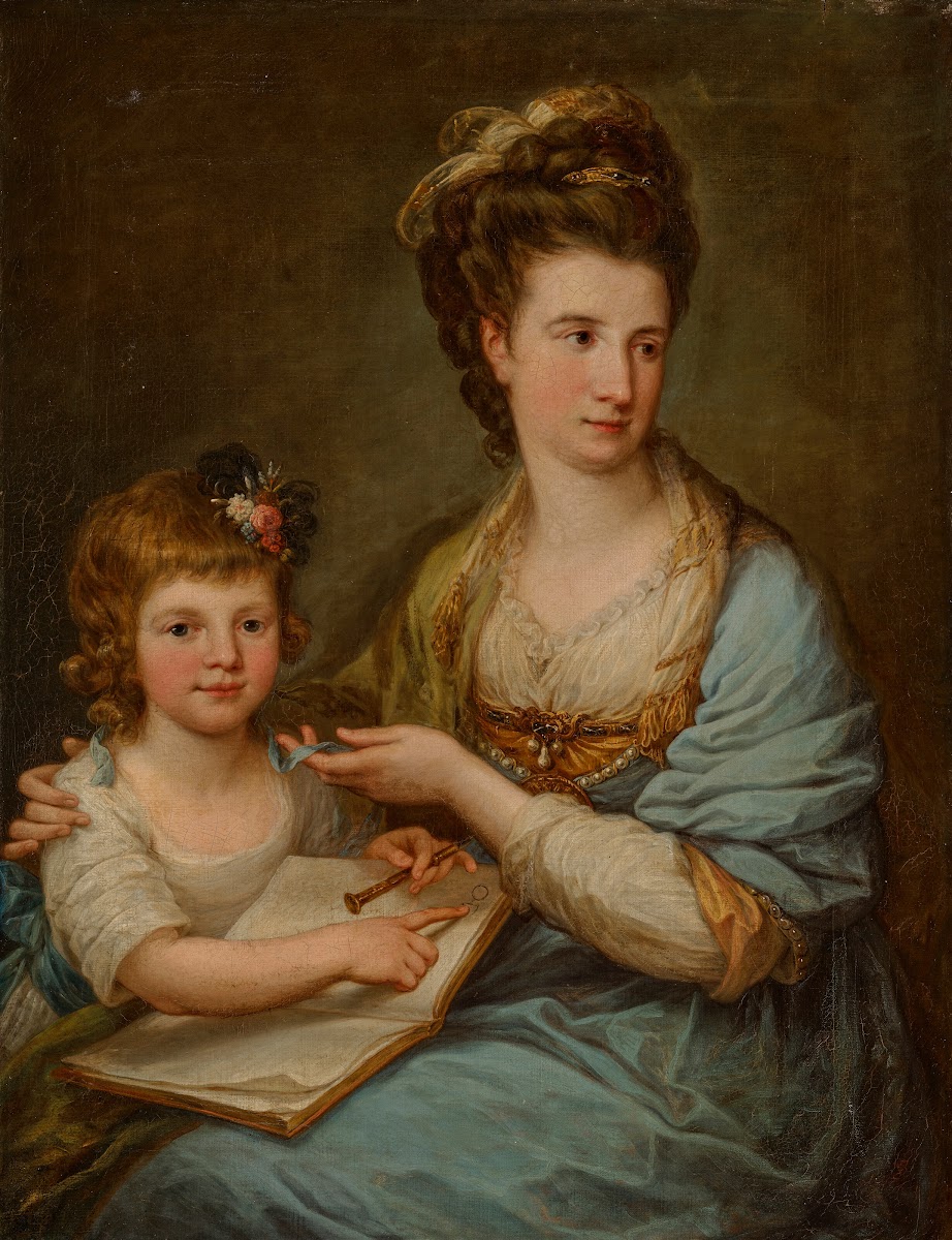 Portrait of Anne Stewart née Dashwood Countess of Galloway 1743 1830