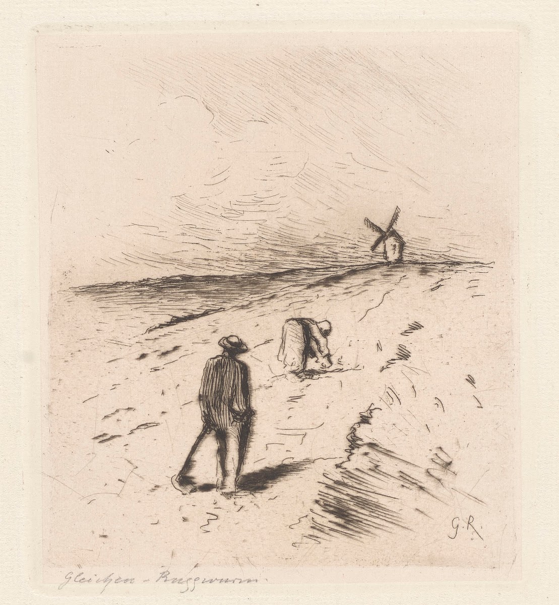 Landscape with a Windmill 1888