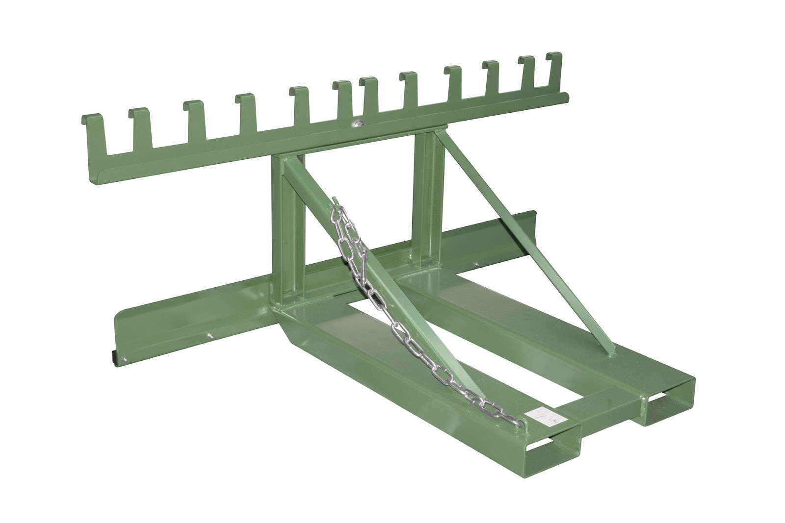 Afvalcontainer-Heffer MH-III, gelakt, Resedagroen