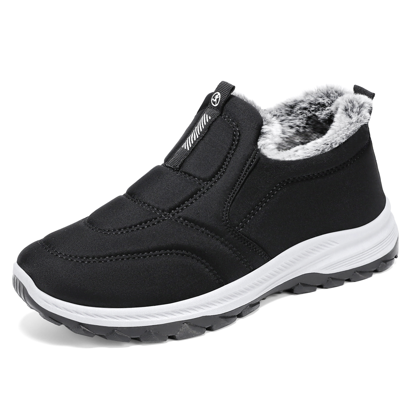 Gefütterte Herren-Winterstiefel, warm und bequem