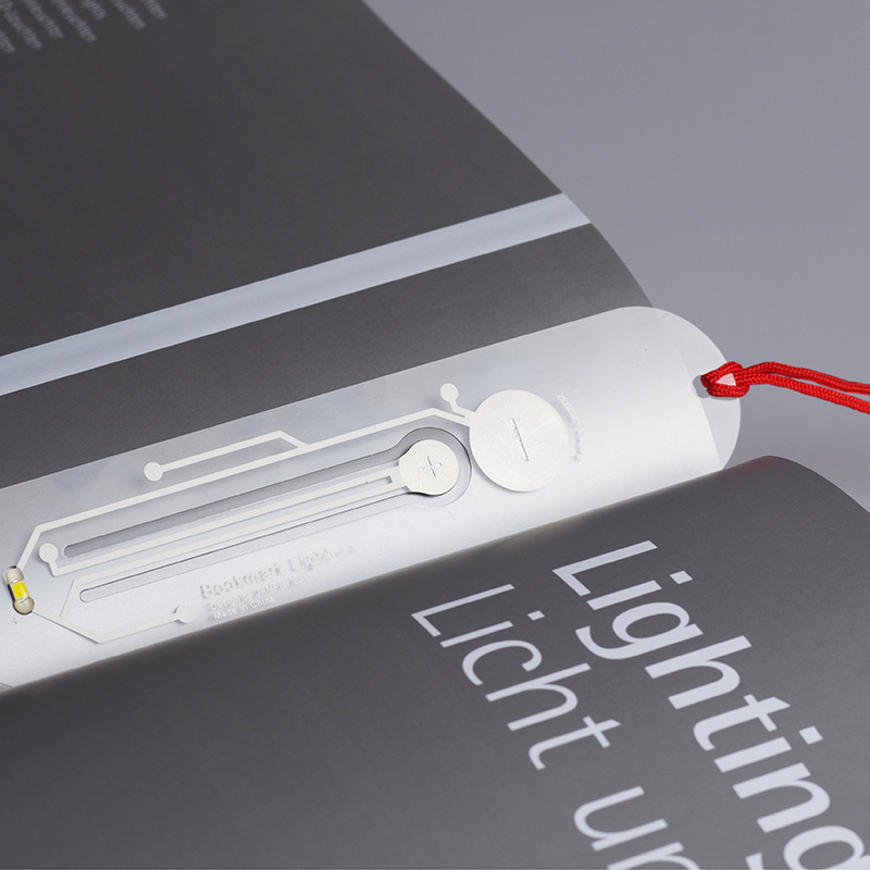 Kreative LED-Lesezeichen-Leuchte