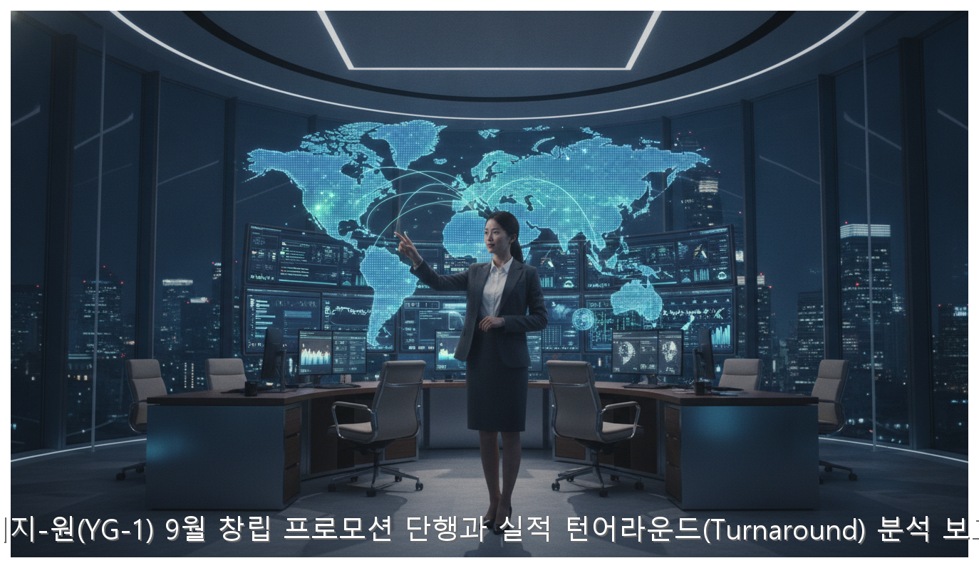와이지-원(YG-1) 9월 창립 프로모션 단행과 실적 턴어라운드(Turnaround) 분석 보고서 핵심 안내 및 분석 인포그래픽 (5)