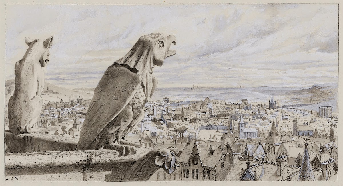 Paris à vol doiseau 1889