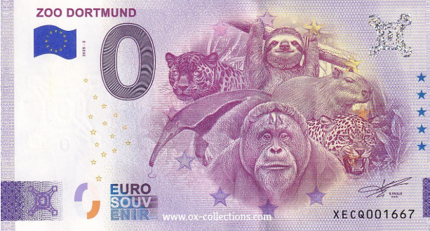 Billet 0€ ZOO DORTMUND