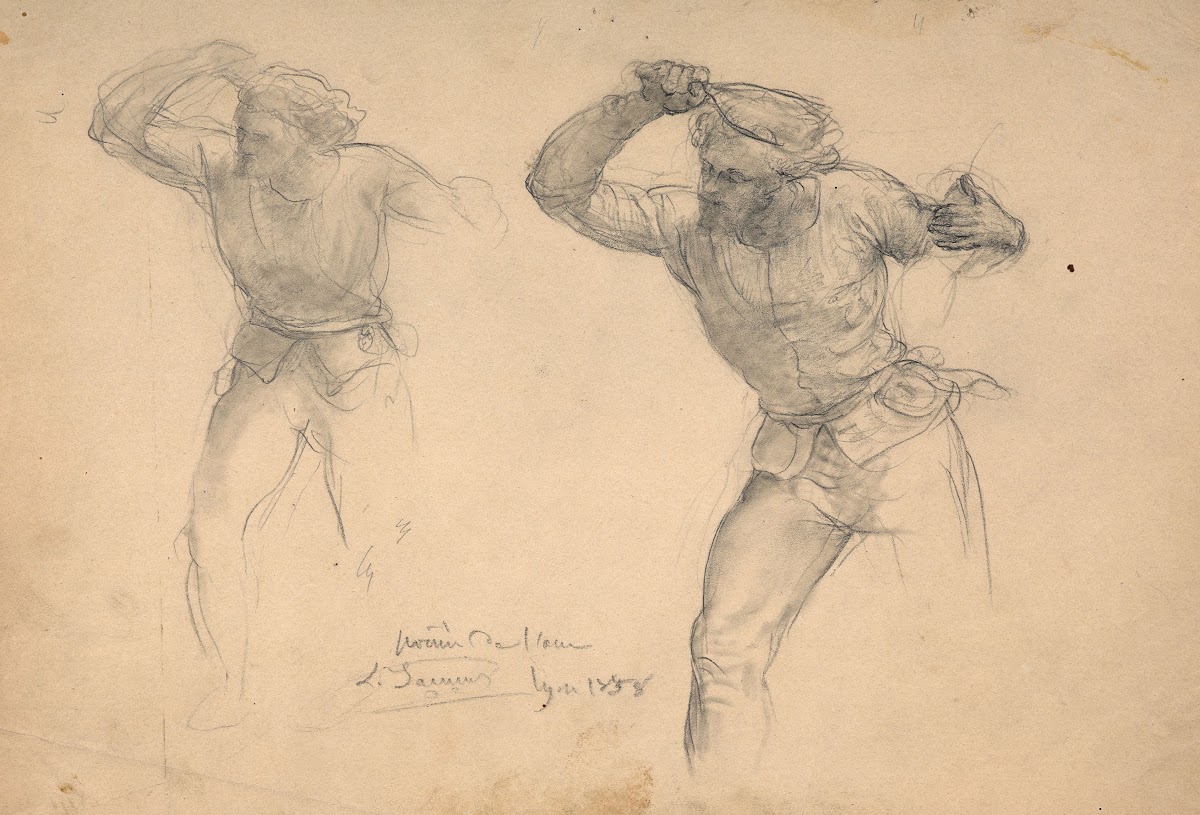 Study for LOrgie 1858