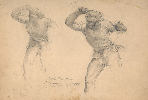 Study for LOrgie 1858