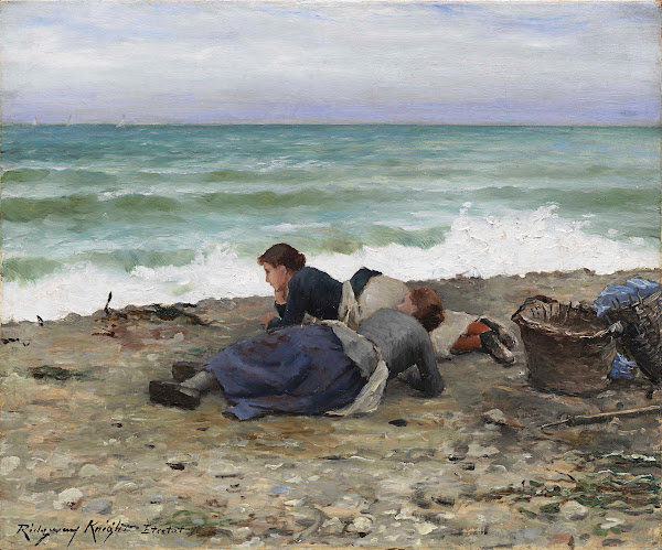 High Tide Étretat 1884