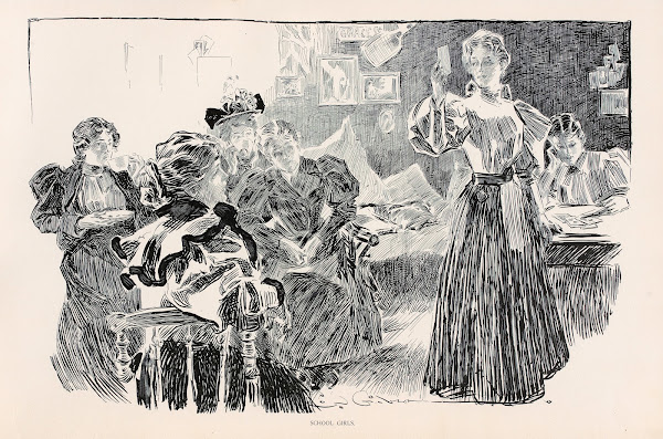 School girls 1896