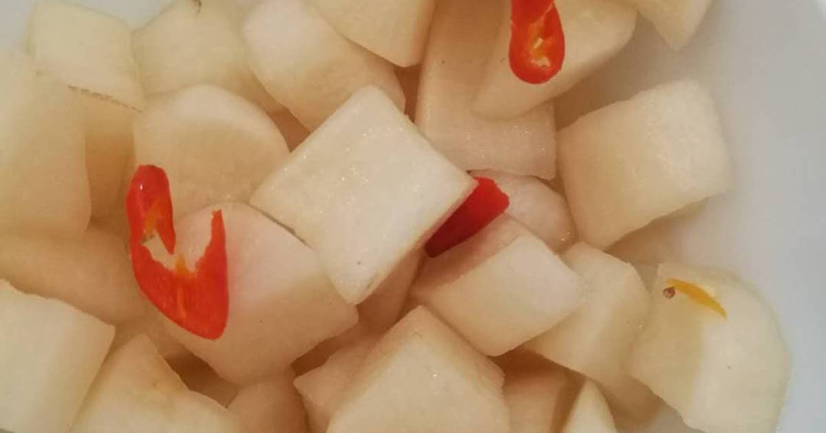 Củ cải trắng muối chua ngọt 🍥