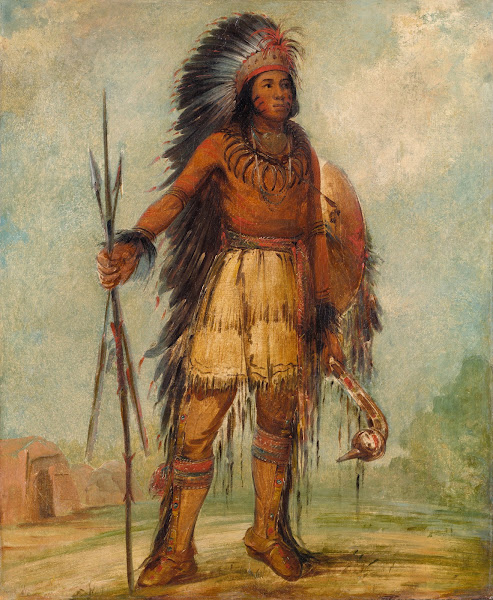 A Wun Ne Wa Be Bird of Thunder 1845