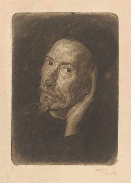 Portret van Paul Joseph Constantin Gabriël 1890