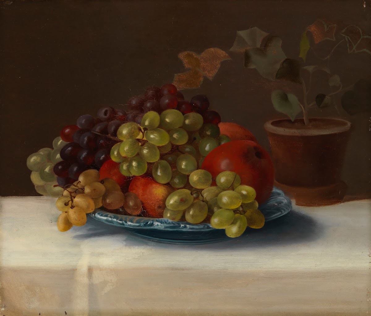 Grapes And Apples 1867