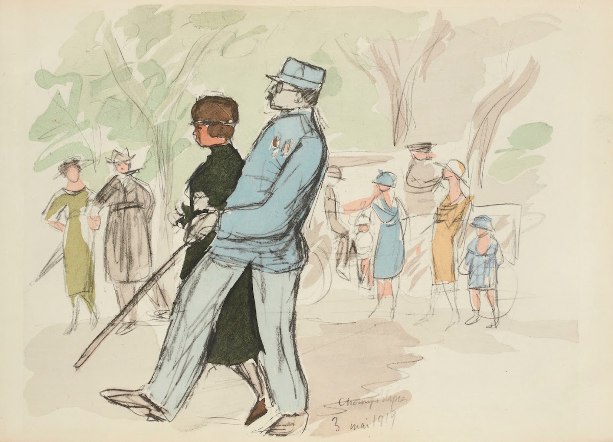 Champs Elysées 3 mai 1919 1921