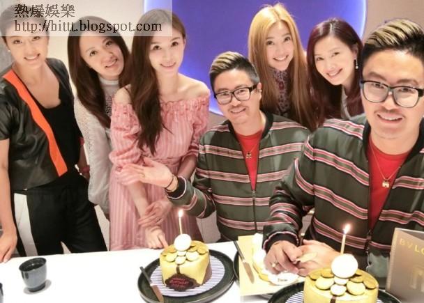熱爆娛樂 名人 五美相伴 何國鉦生日不愁寂寞 何國鉦