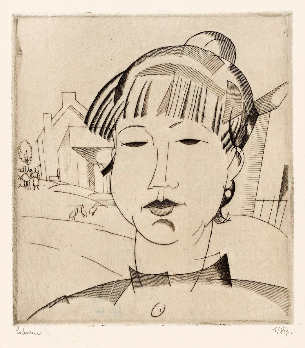 Hoofd van een vrouw 1923