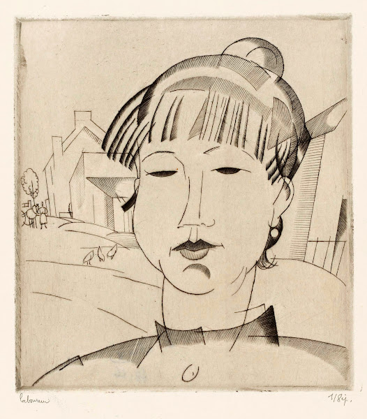 Hoofd van een vrouw 1923