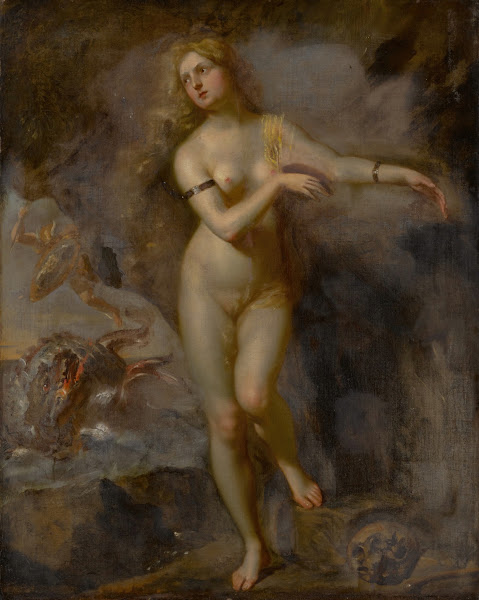 Andromeda rescued by Perseus 17th Century