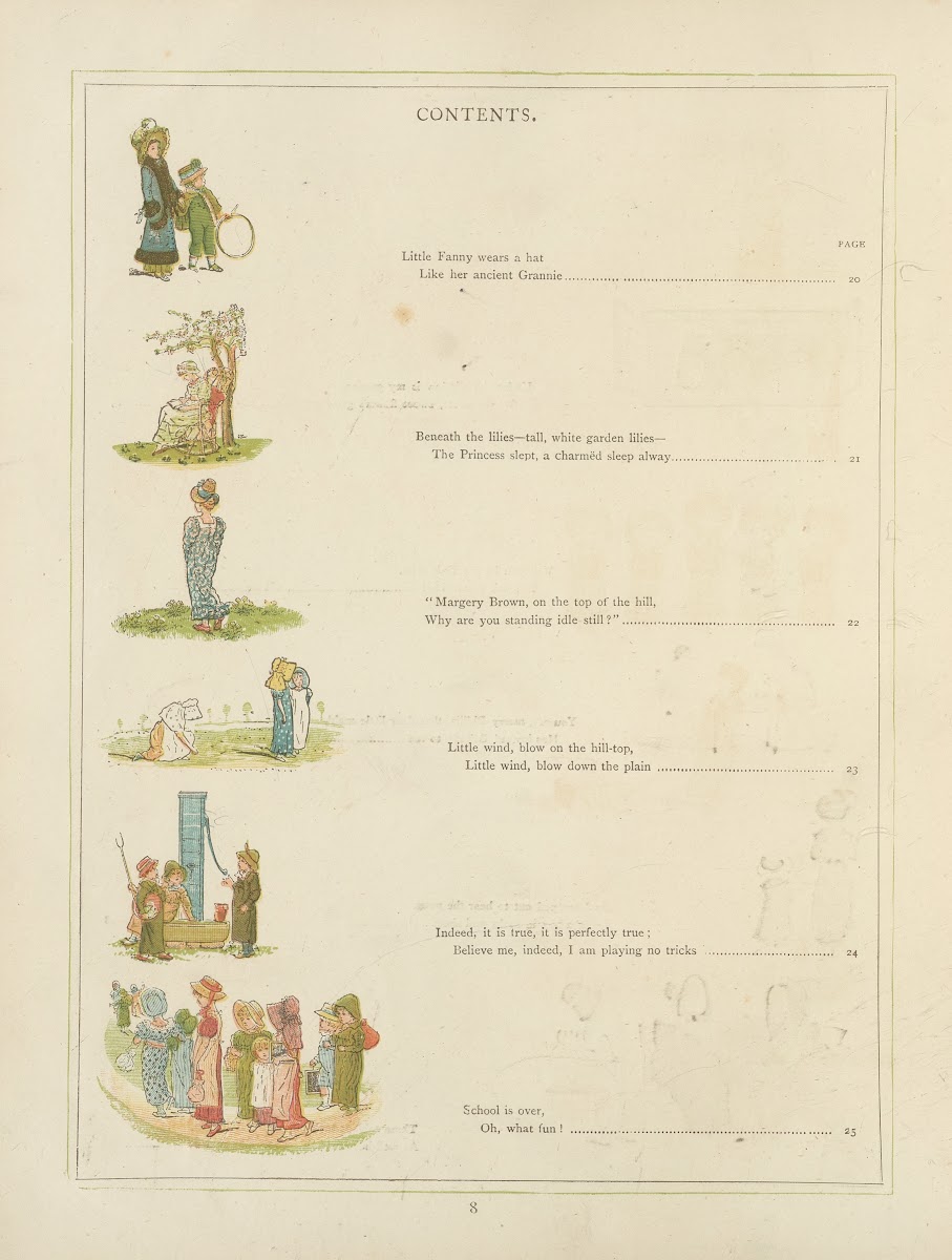 Under the window  pictures  rhymes for children Pl09 1878