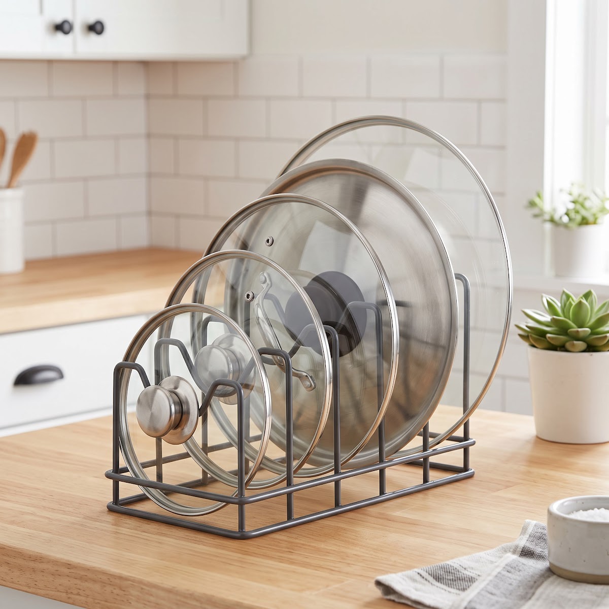 Best Pot Lid Organizers for Kitchen Cabinets (2026) - BEST BUDGET — PRODUCT SHOT