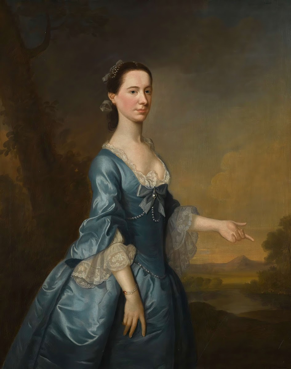 Portrait of Mrs Hannah Maria EdmundsNée Offley 1757
