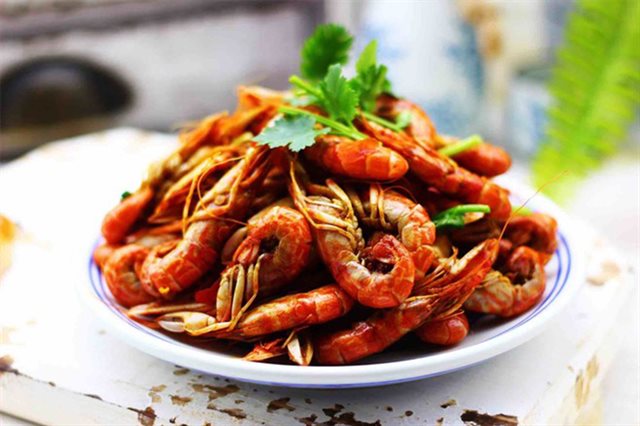 Tôm Tươi Xào Cay