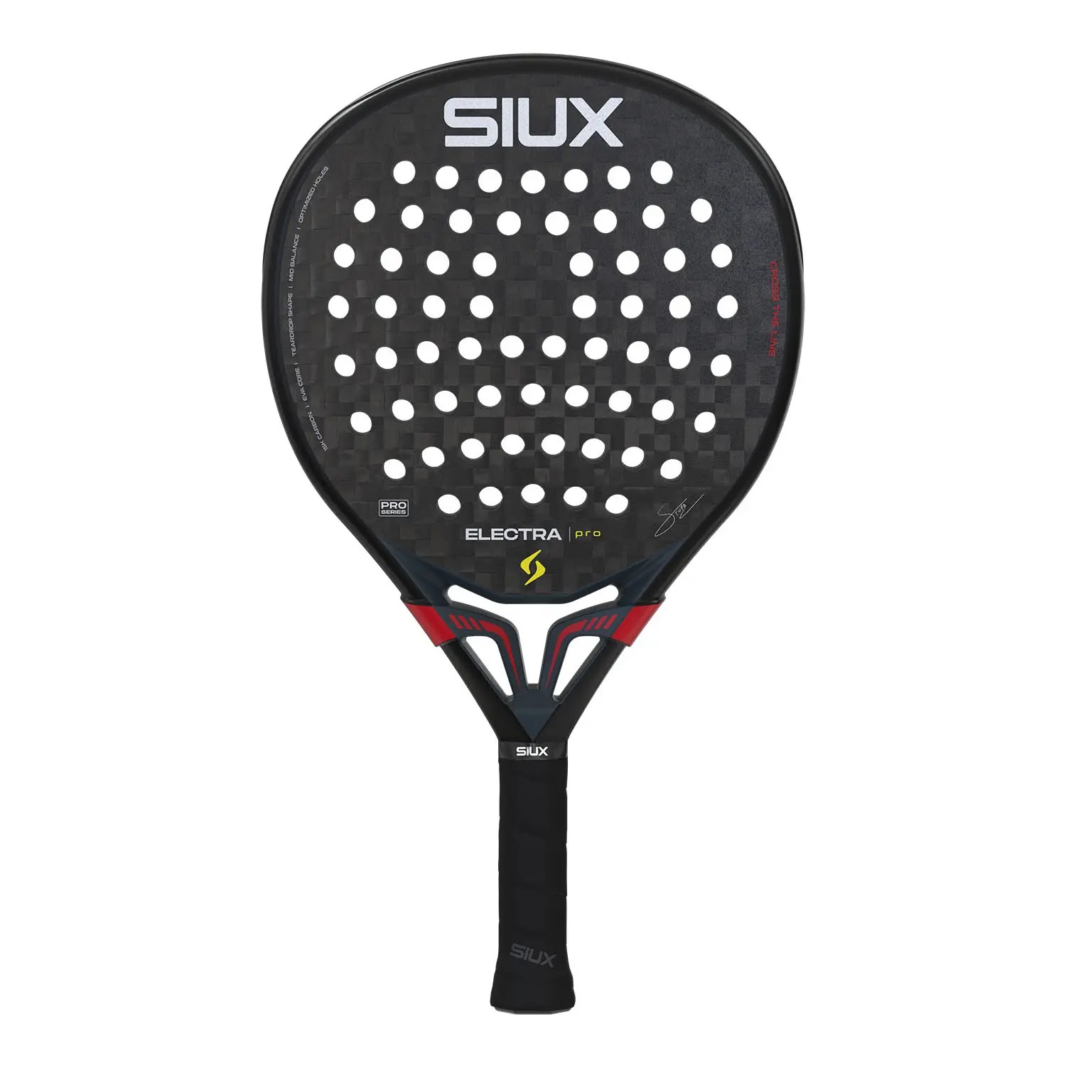 Siux Electra Pro Shadow Red 2026 Racket Padel 