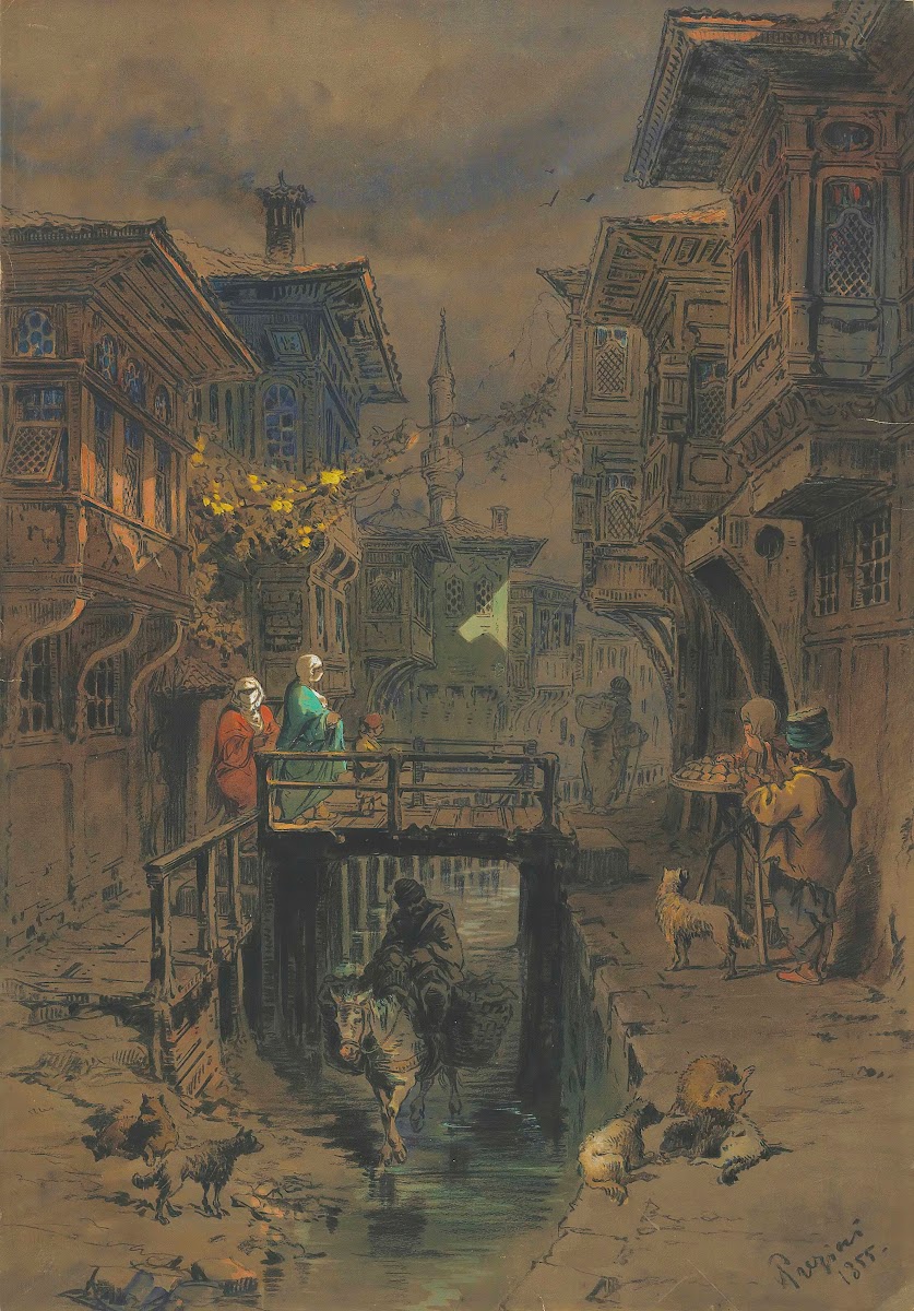 A Street in Old Istanbul 1855