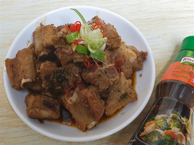 Sườn Ram Xốt Mặn