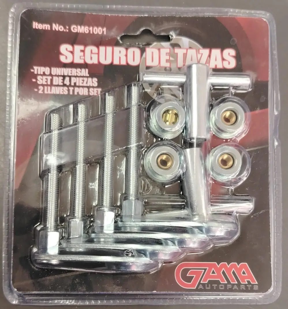 set de seguro para rin