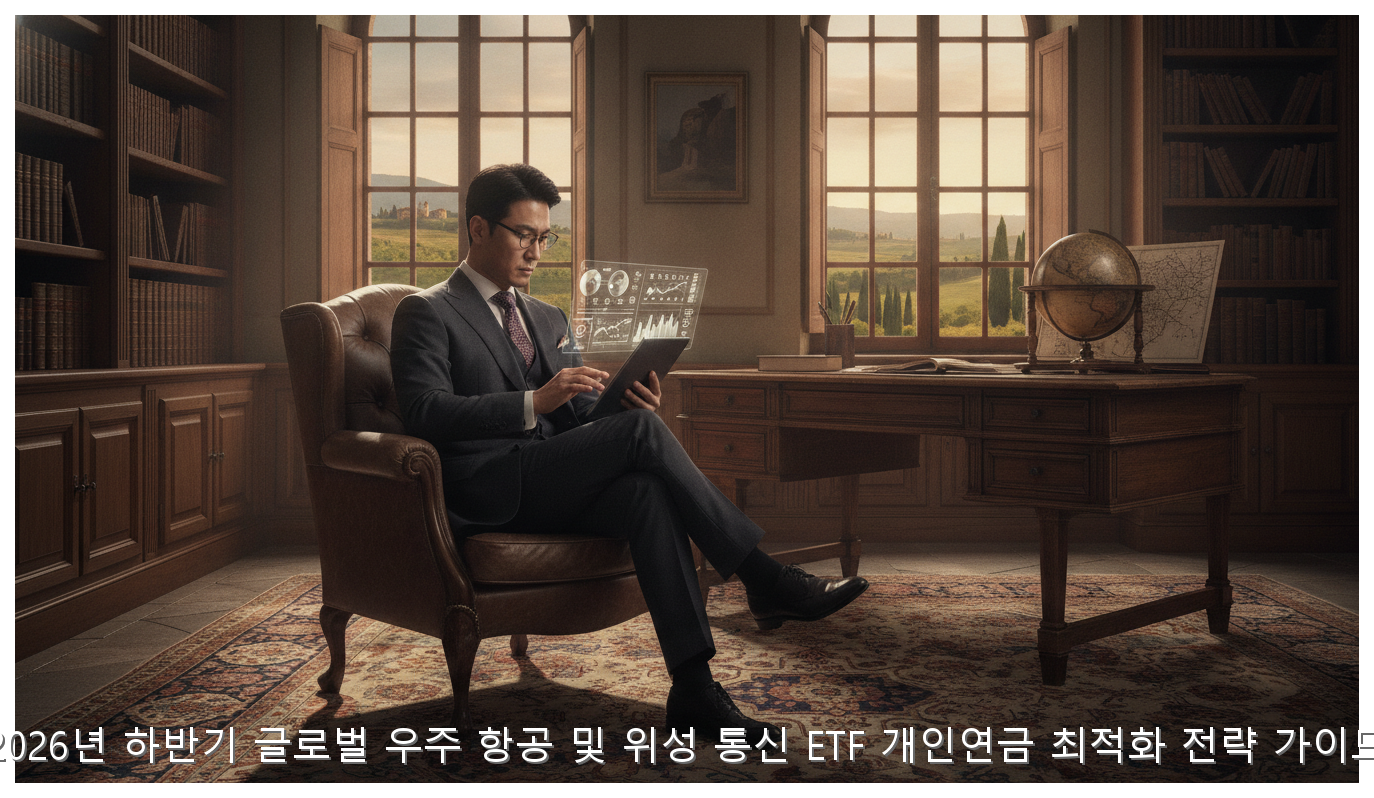 2026년 하반기 글로벌 우주 항공 및 위성 통신 ETF 개인연금 최적화 전략 가이드 핵심 안내 및 분석 인포그래픽 (2)