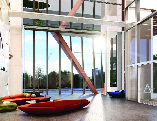 Aurum Business Centre — main lobby interior