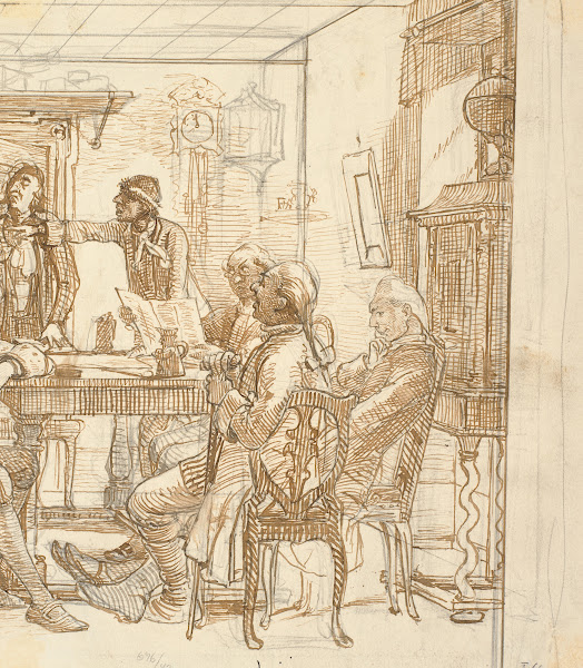 Udsnit af Collegium politicum Den politiske kandestøber 1865  1965