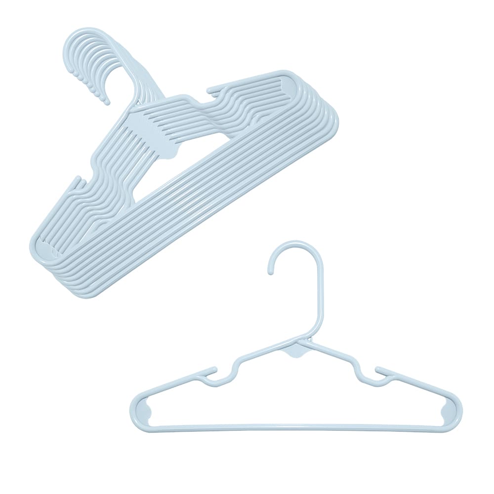 Ganchos para ropa infantil de plástico Merrick™ color gris