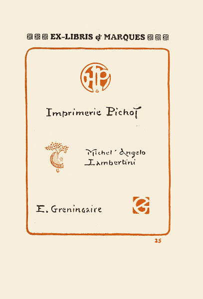 Le second livre des monogrammes, marques, cachets et es libris PL.23