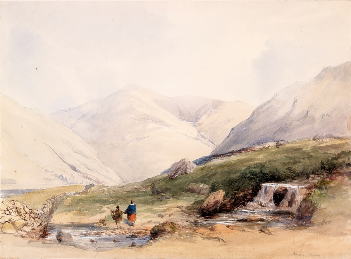 View near Delphi County Galway 1838