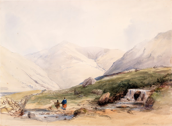 View near Delphi County Galway 1838