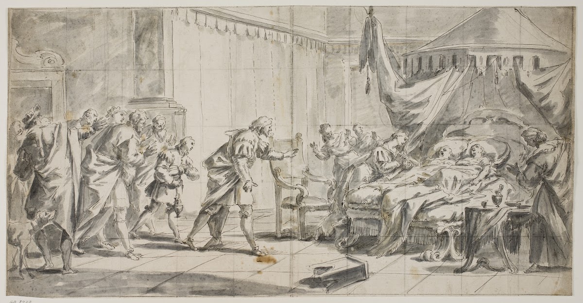 Et sengeliggende par andre haster dertil