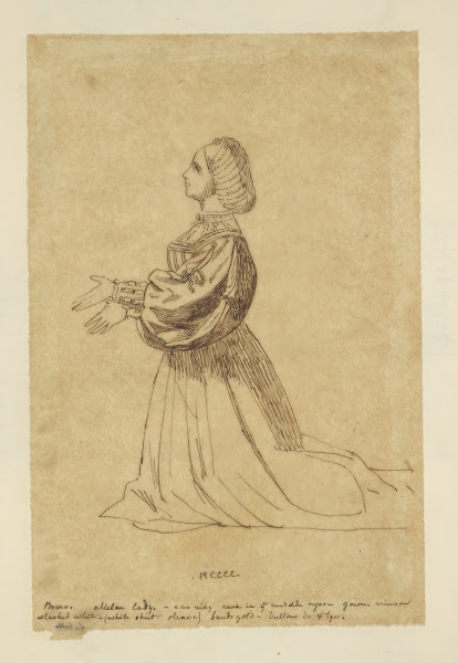 Woman kneeling MCCC 1840