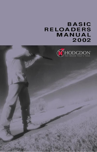 Hodgdon Reloader Manual 2002