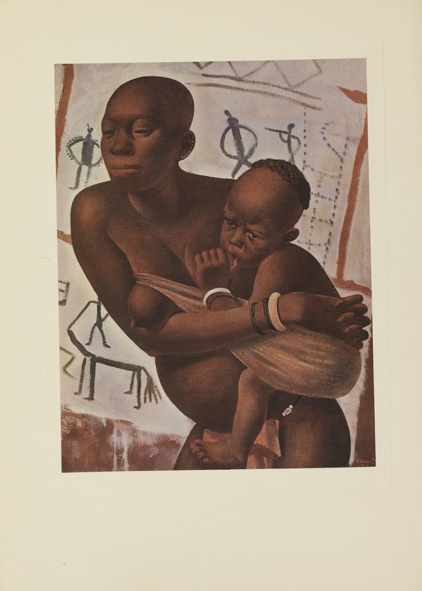 Femme Banda avec son enfant 1927