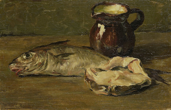 Stilleven met kabeljauw 1896