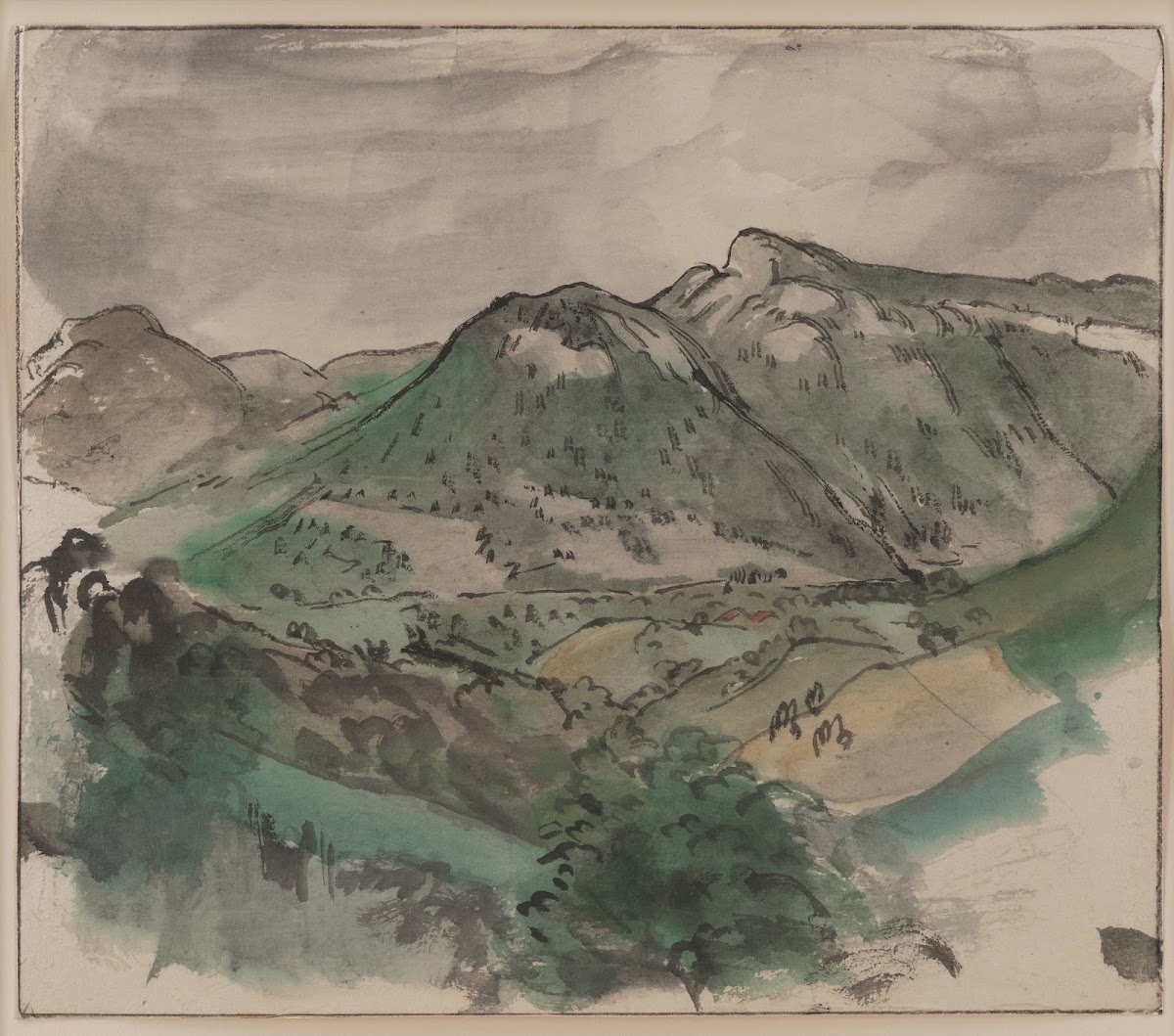 Landscape II Puy de Dôme c 1920