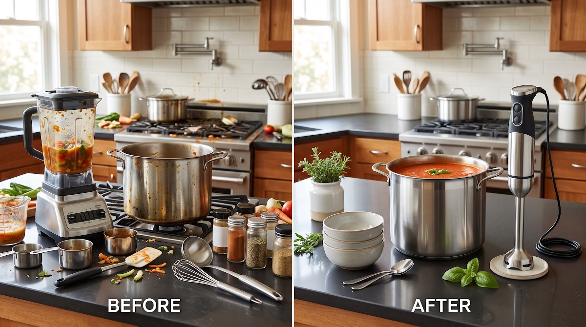 Best Immersion Blenders for Soups and Sauces (2026) - BEFORE-AFTER / FINAL VERDICT