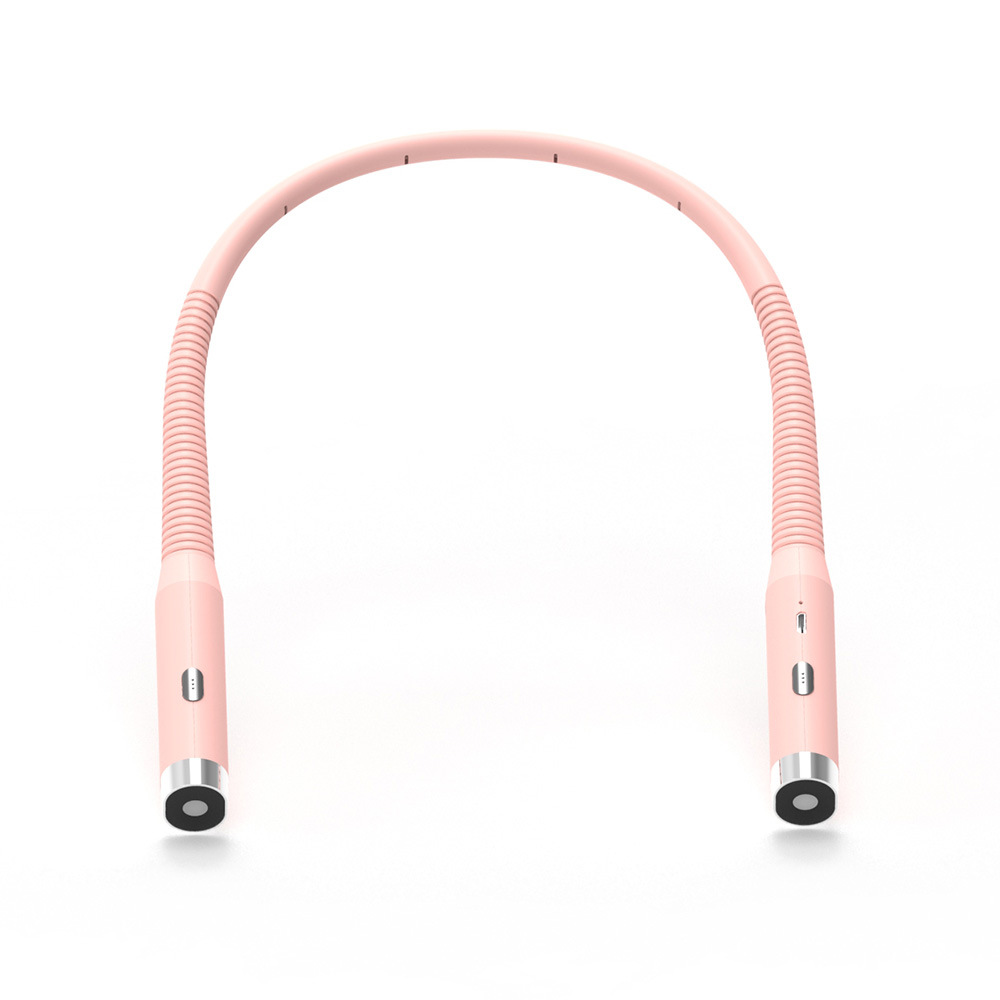 USB rechargeable LED neck reading light