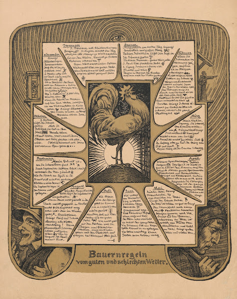 Bauernregeln vomguten und schlechten Wetter 1901