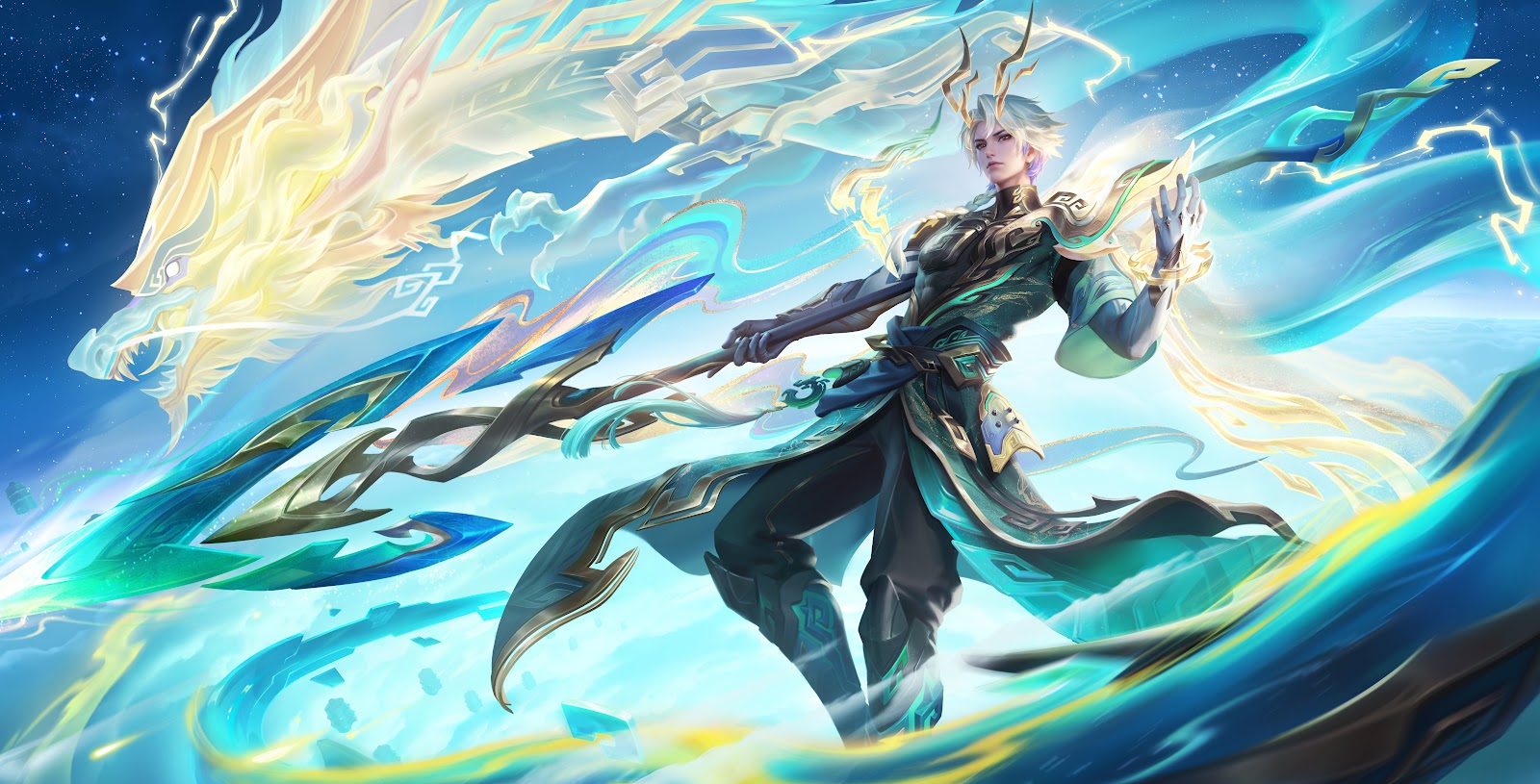 Triệu Vân – Minh Chung Long Đế / Zilong – Dragon of Rites | Arena of Valor / Honor of Kings 4K Live Wallpaper & 8K Splash Art