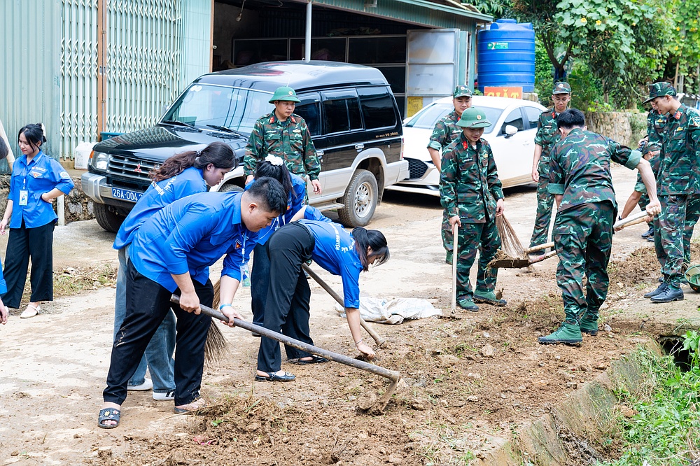 Đoàn Thanh niên - Hội sinh viên Trường Đại học Tây Bắc triển khai thành công chiến dịch thanh niên tình nguyện hè năm 2025
