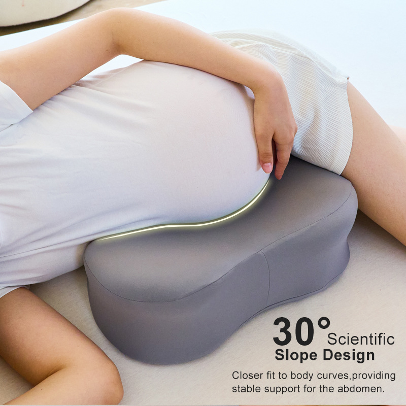 Schwangerschaftskissen Memory-Foam, Bonbonform
