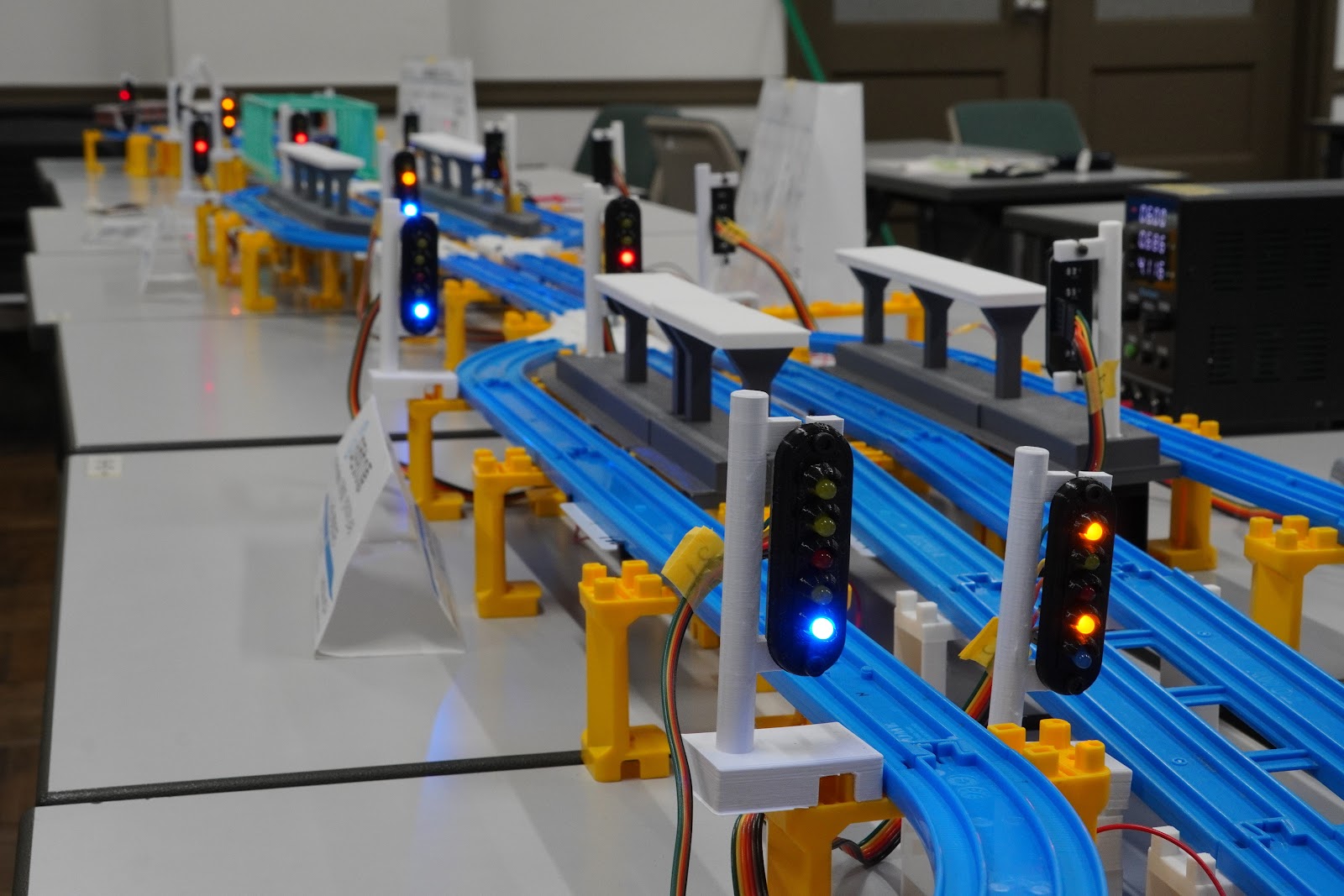 駒場祭で展示した信号機